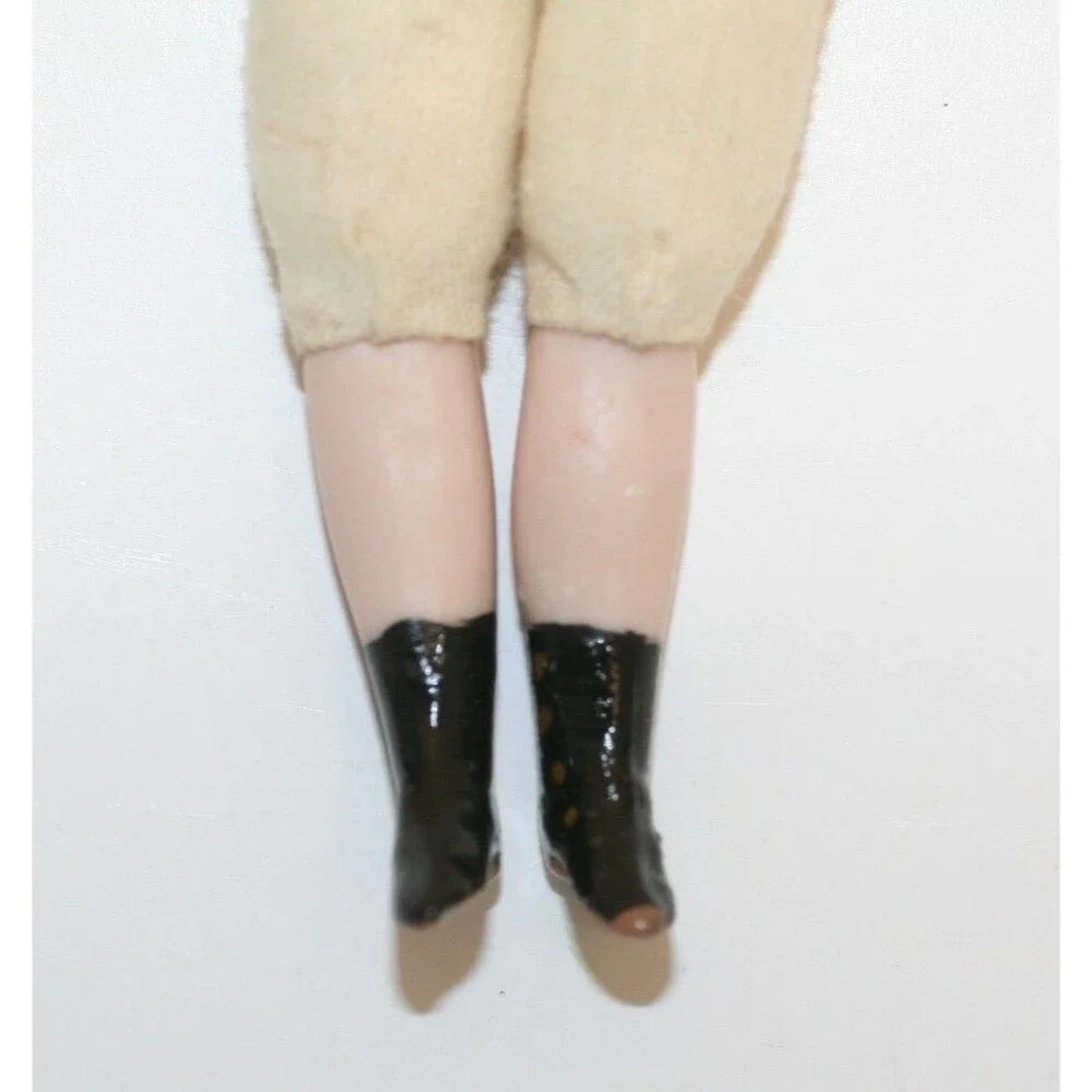 Antique German Bisque Shoulder Head Doll 6